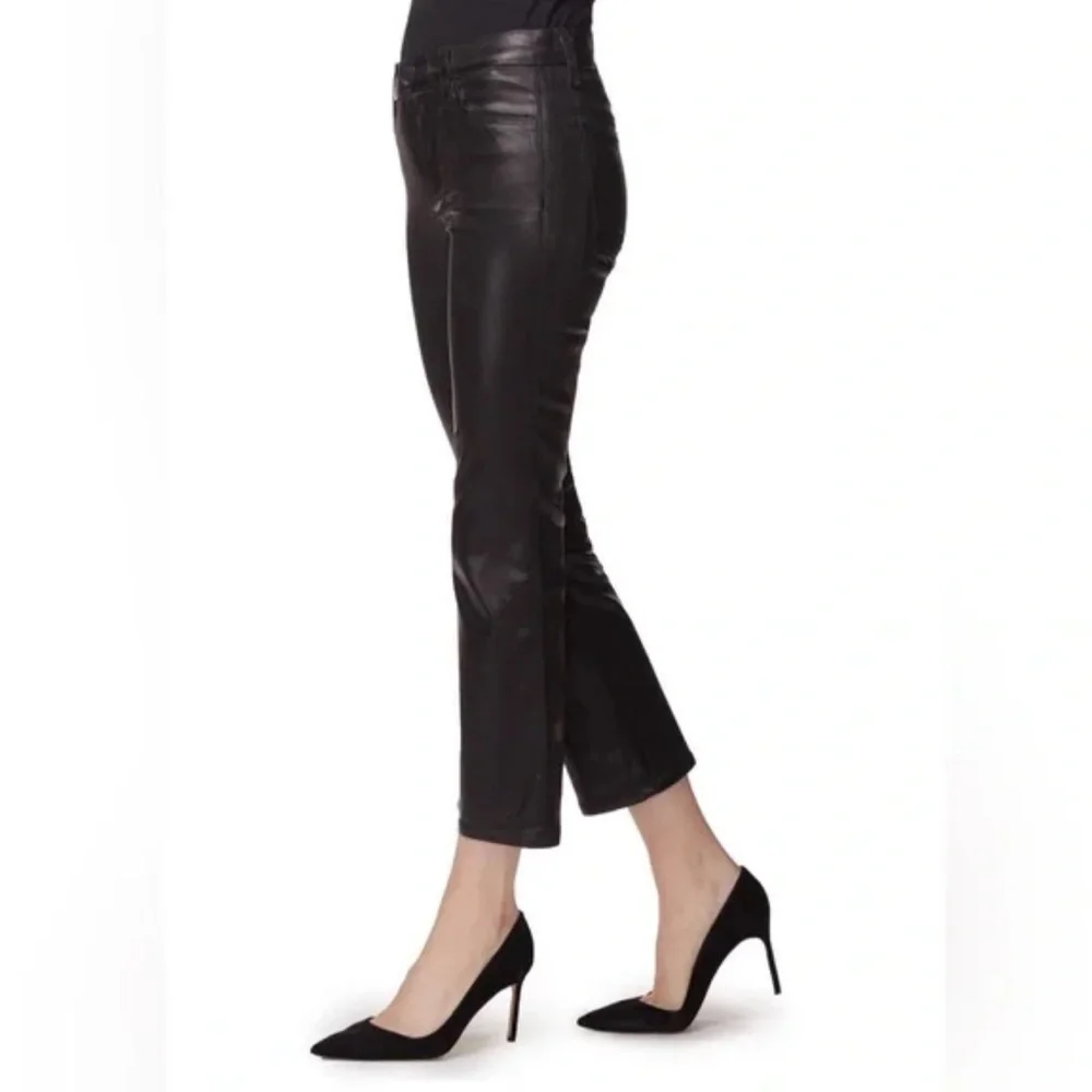 J Brand “Selena” Mid-Rise Cropped Bootcut – Size 29 — Galactic Black - Picture 3 of 10